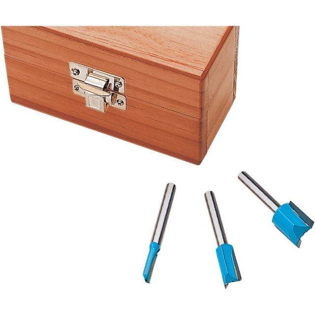 Roman Carbide 3 pc. Plywood Set 1/4in Shank