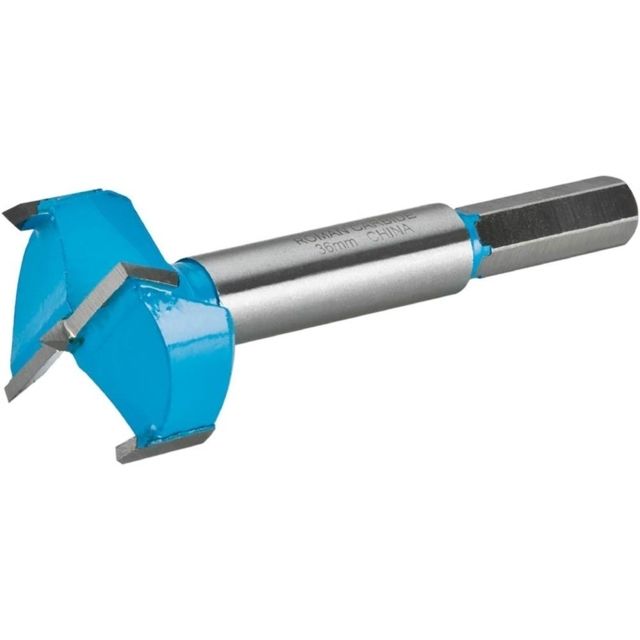 Roman Carbide 36mm Carbide Forstner Bit