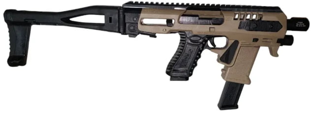 Roni Micro Roni Gen 4X Pistol Conversion Kit for Glock 19X/22/23/25/31/32/45 w/Brace Flat Dark Earth 0