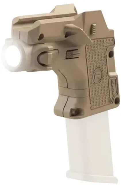 Roni Nano Roni Magazine Holder w/Flashlight for Glock 19X/22/23/25/31/32/45 Flat Dark Earth