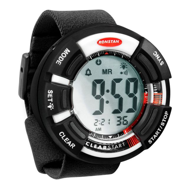 Ronstan Clear Start Race Timer - 65mm 2-9/16" - Black/White