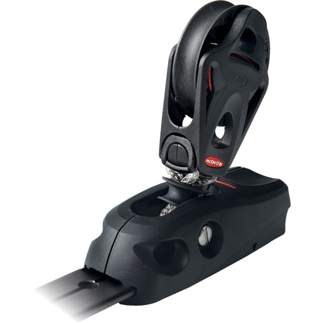 Ronstan Series 25 T-Track - Composite Slide - Series 40 BB Orbit Block - Stand Up - Suits 9mm5/16" Rope