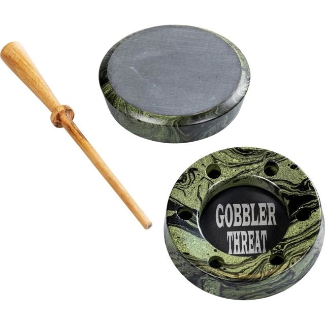 Roost'Em Gobbler Threat Slate Turkey Call Brown - Roost'em