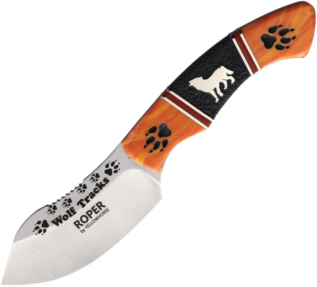Roper Knives Yellowhorse Wolftrax Skinner - Roper Knives