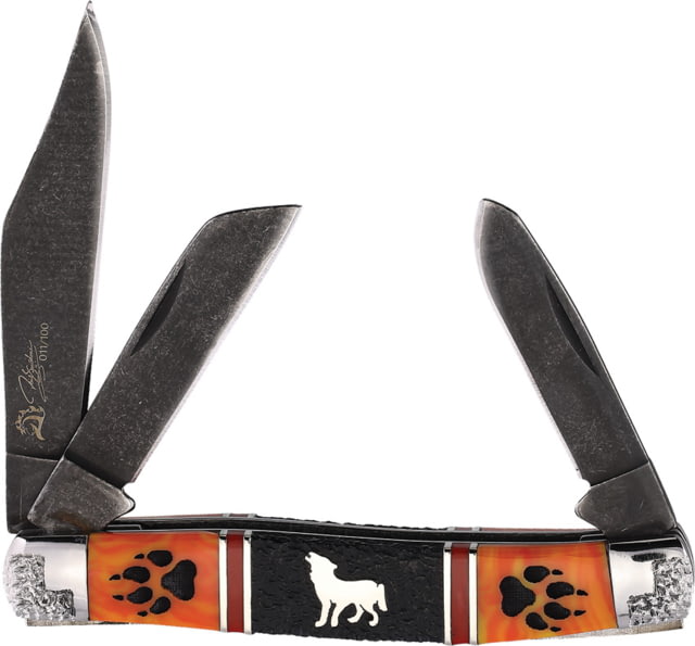 Roper Knives Yellowhorse Wolftrax Stockman - Roper Knives