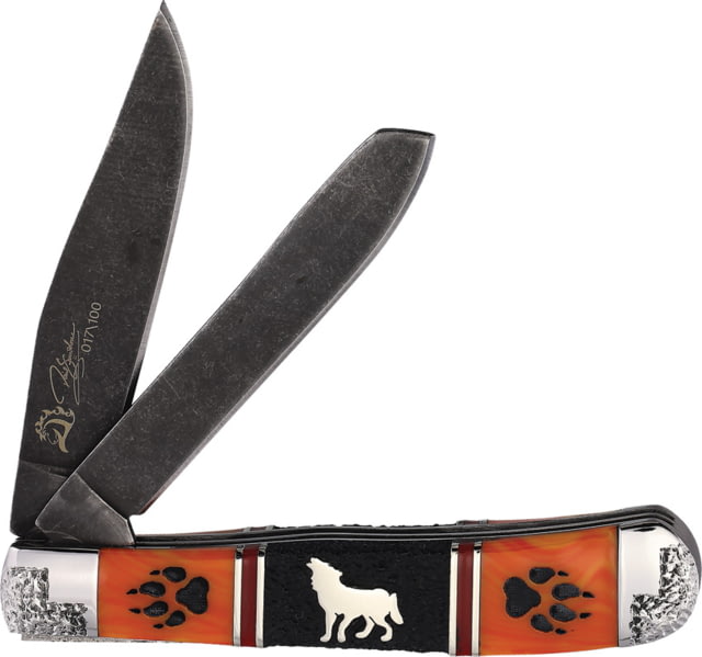 Roper Knives Yellowhorse Wolftrax Trapper - Roper Knives