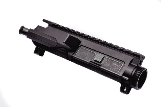 Rosco Manufacturing Purebred Stripped Upper Receiver AR-15 Forward Assist/Ejection Port Cover Black - Rosco Manufacturing