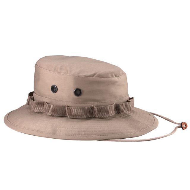 Rothco Rothco 100percent Cotton Rip-Stop Boonie Hat Khaki 7 1/2 i-712 - $16.99 at Optics Planet