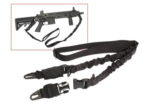 Rothco 2-Point Tactical Sling Black Black - Rothco