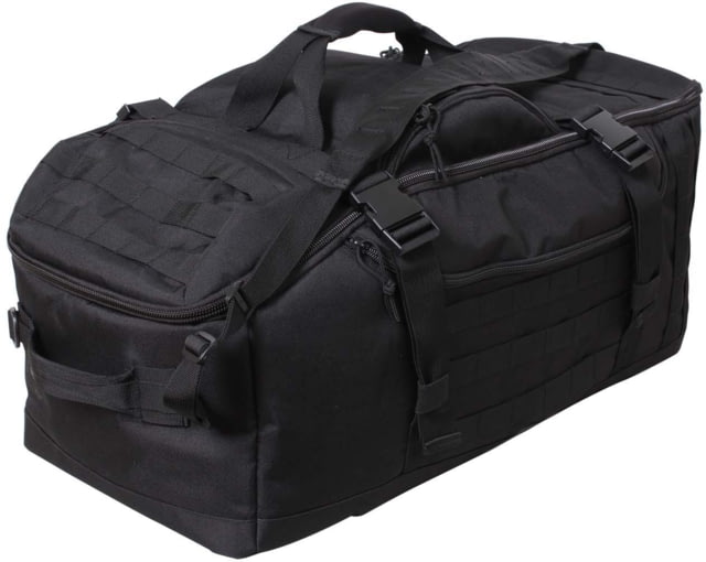 Rothco 3-In-1 Convertible Mission Bag Black Black - Rothco