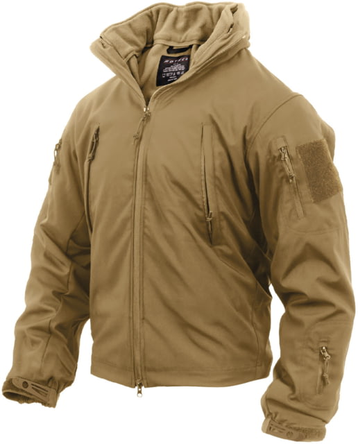 Rothco 3-in-1 Spec Ops Soft Shell Jacket - Mens Coyote Brown Small