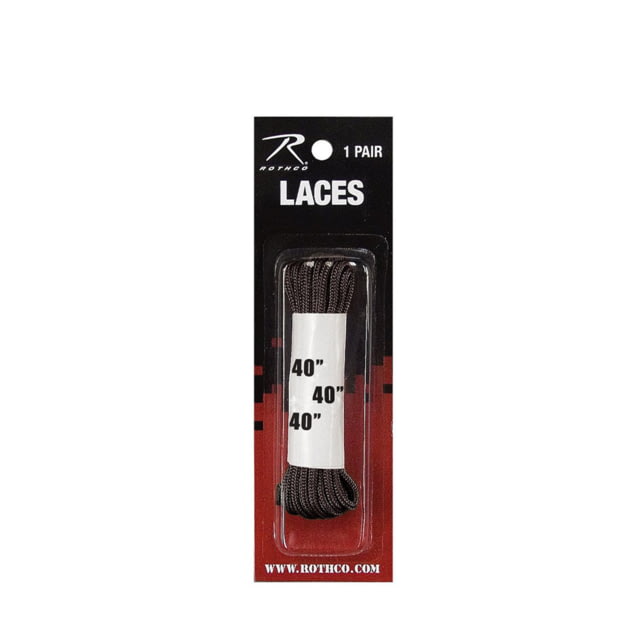 Rothco 40 Dress Shoe Lace Black 40 Inches Black-40Inches