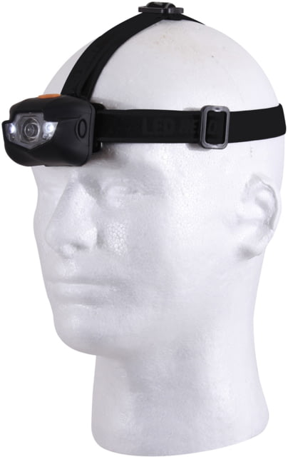 Rothco 5 Bulb LED Headlamp AAA Red/White 90 Lumens Black - Rothco