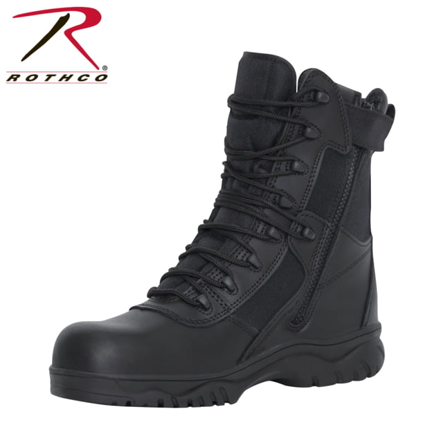 Rothco 8 Inch Forced Entry Tactical Boot With Side Zipper & Composite Toe 977 4 - Rothco
