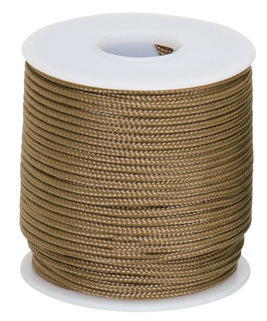 Rothco 95lb Micro Cord 100ft Spool Coyote Brown 87-CoyoteBrown
