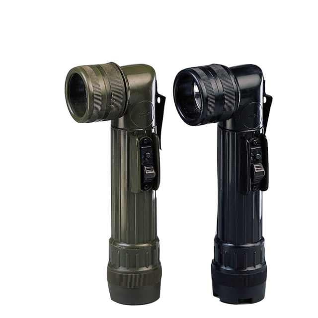 Rothco Army Style C-Cell Flashlights Black Black - Rothco