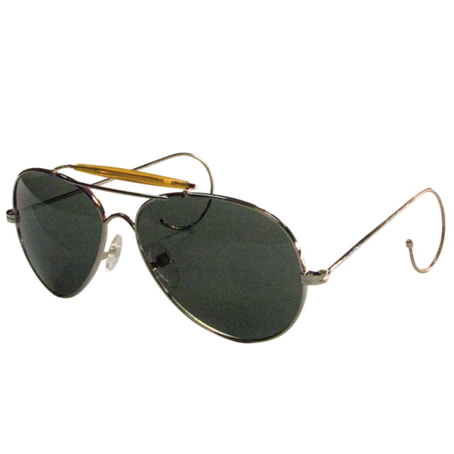 Rothco Rothco Aviator Air Force Style Sunglasses Green Military Printed Case and Box n-MilitaryPrintedCaseBox - $14.99 at Optics Planet