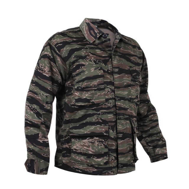 Rothco Camo BDU Shirt Tiger Stripe Camo XL rStripeCamo-XL