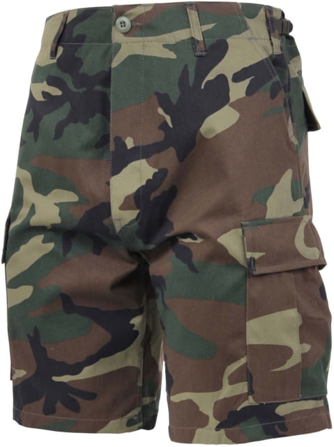 Rothco Rothco Camo BDU Shorts - Men's Woodland Camo 2XL WoodlandCamo-2XL - $33.99 at Optics Planet