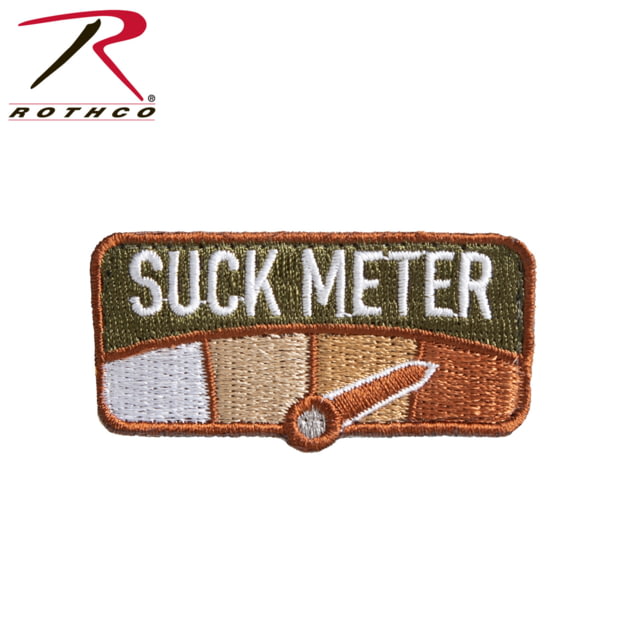 Rothco Suck Meter Morale Patch - Rothco