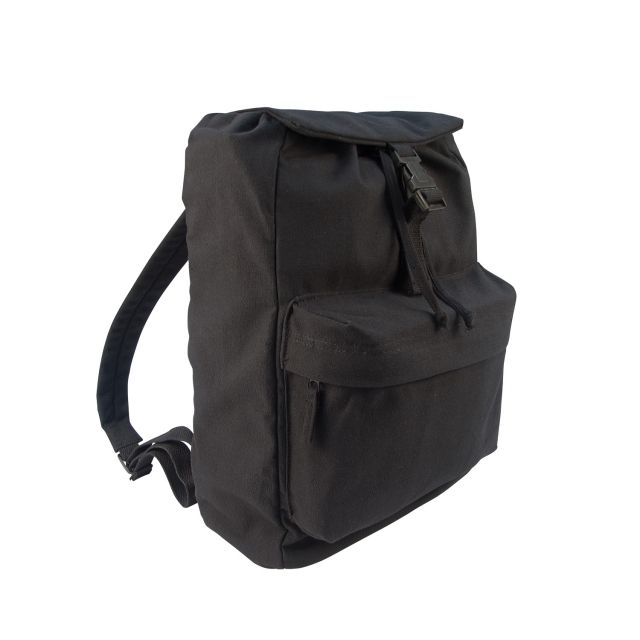 Rothco Canvas Daypack Black Black - Rothco