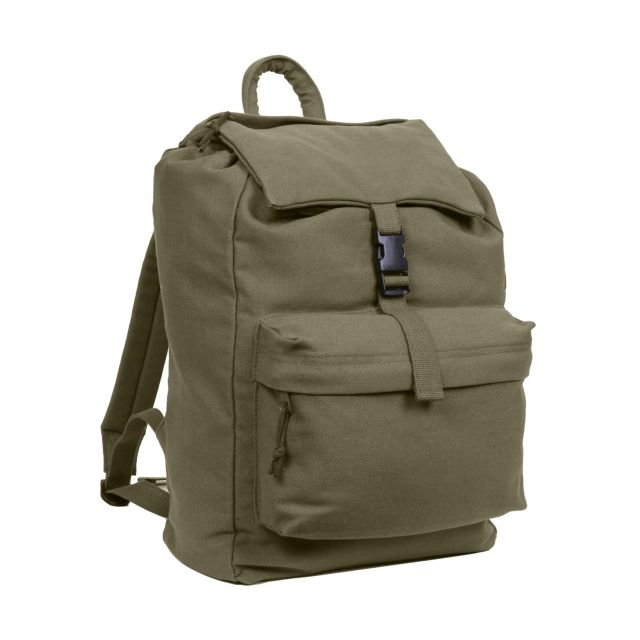 Rothco Canvas Daypack Olive Drab OliveDrab - Rothco