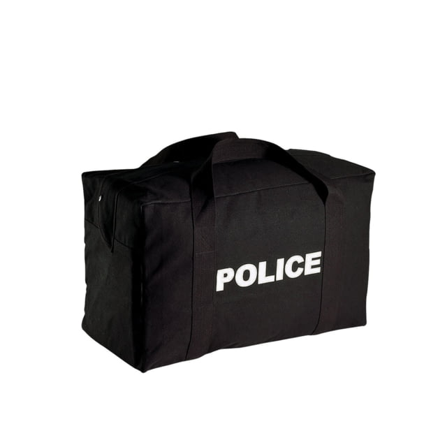 Rothco Canvas Large Police Logo Gear Bag - Rothco