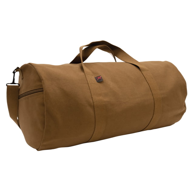 Rothco Canvas Shoulder Duffle Bags 19in Work Brown - Rothco