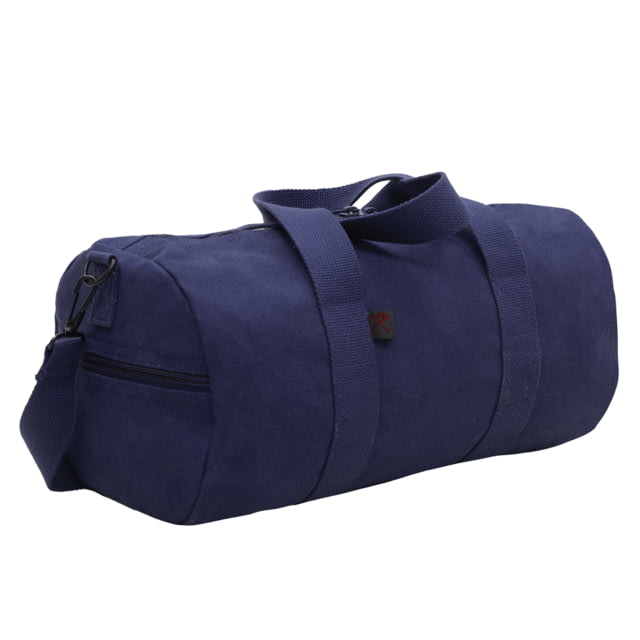 Rothco Canvas Shoulder Duffle Bags 15in Navy Blue - Rothco