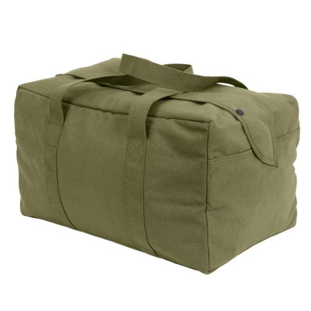 Rothco Canvas Small Parachute Cargo Bag Olive Drab OliveDrab - Rothco