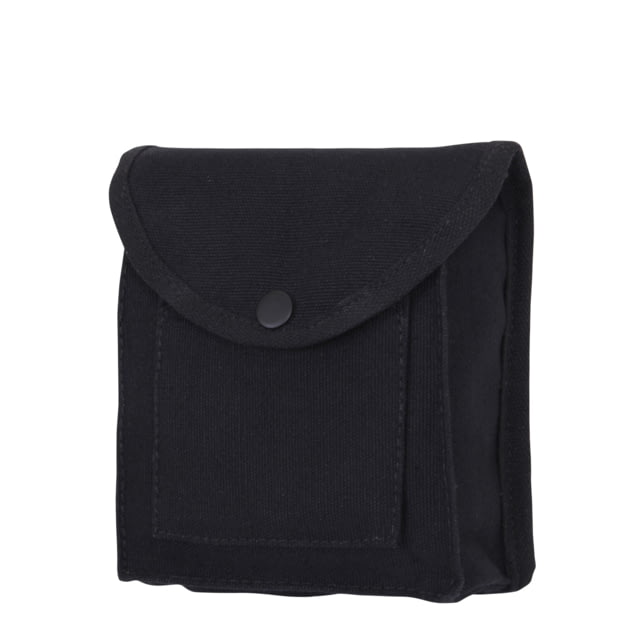 Rothco Canvas Utility Pouches Black Black - Rothco