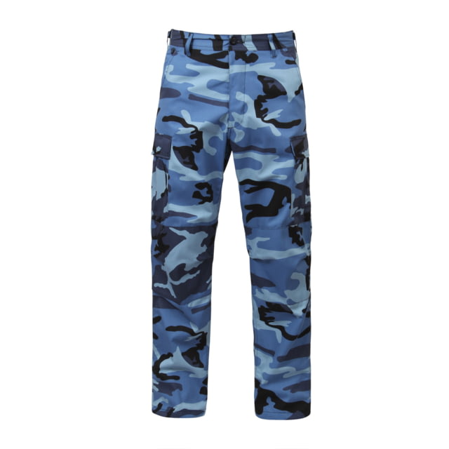 Rothco Color Camo Tactical BDU Pants - Men's Sky Blue Camo Extra Small lueCamo-XS23-27Waist