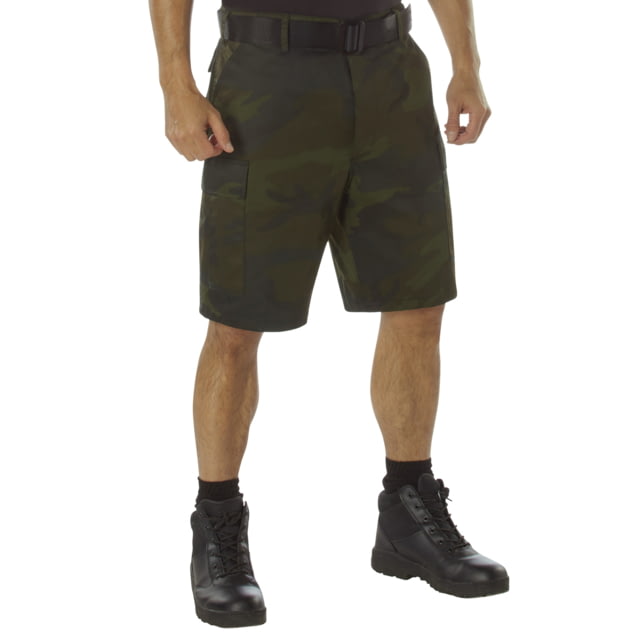 Rothco Rothco Colored Camo BDU Shorts - Men's Midnight Woodland Camo 2XL - $33.99 at Optics Planet