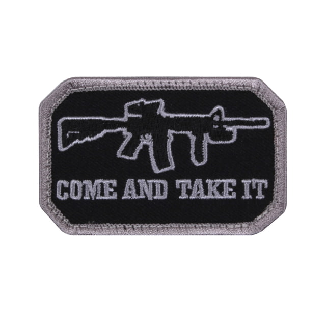 Rothco Come and Take It Morale Patch Black, 1892