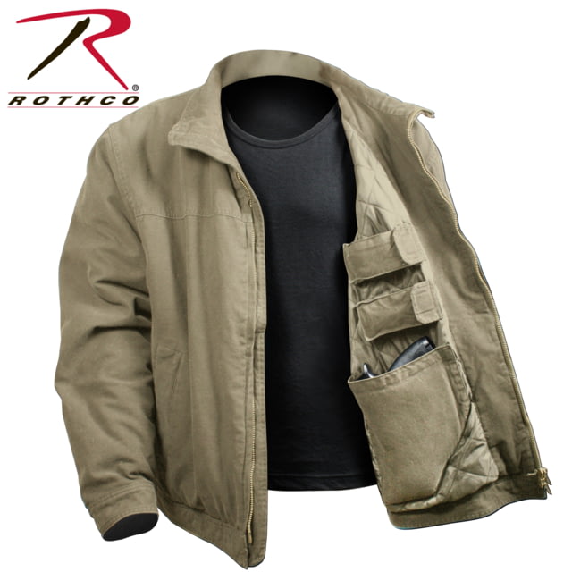 Rothco Concealed Carry 3 Season Jacket Khaki