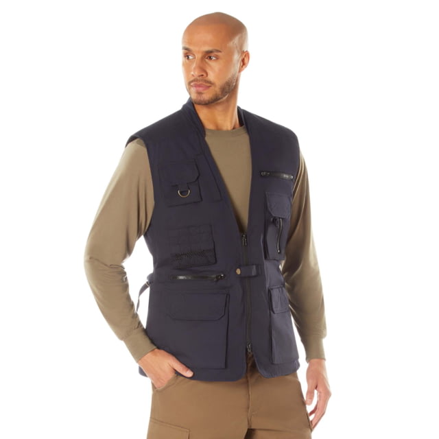 Rothco Rothco Concealed Carry Plainclothes Vest - Men's Midnight Navy Blue Medium - $78.39 at Optics Planet