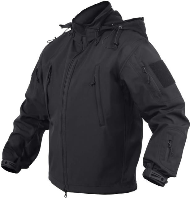 Open Box Dealer Demo Rothco Concealed Carry Soft Shell Jacket - Men's Black 5XL k-5XL