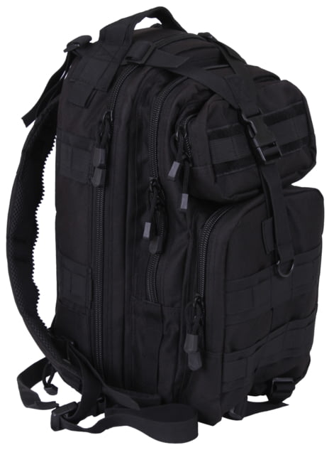Rothco Convertible Medium 25L Transport Pack Black Black - Rothco