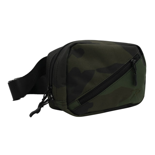 Rothco Crossbody Day Bag 2L Midnight Woodland Camo - Rothco