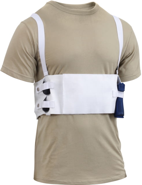 Rothco Deep Concealment Chest Holster White Medium/Large - Rothco