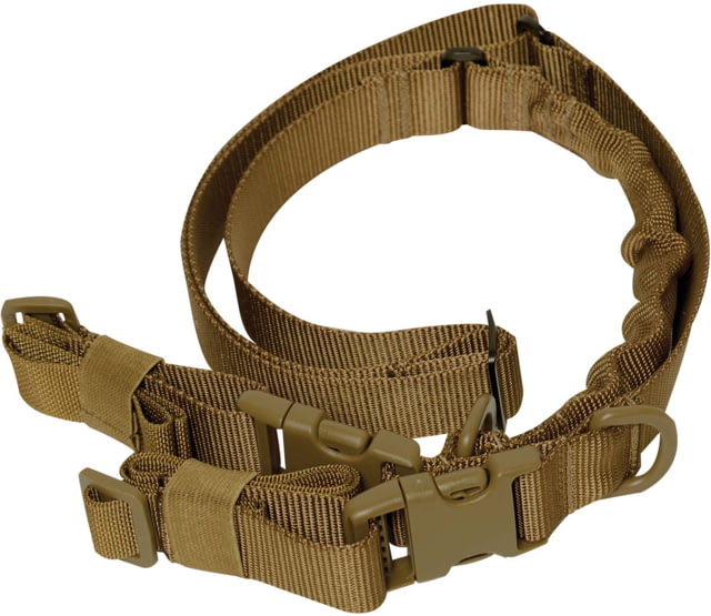 Rothco Deluxe Tactical 2-Point Sling Coyote Brown 50.25-64.5in - Rothco
