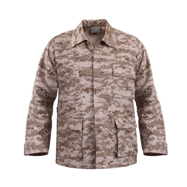 Rothco Digital Camo BDU Shirts Desert Digital Camo XL rtDigitalCamo-XL