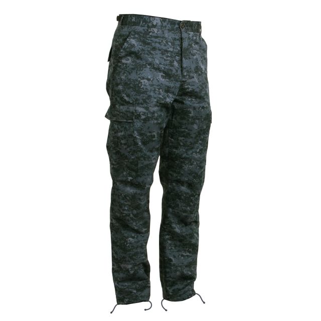 Rothco Digital Camo Tactical BDU Pants - Men's Midnight Digital Camo 3XL MidnightDigitalCamo-3XL
