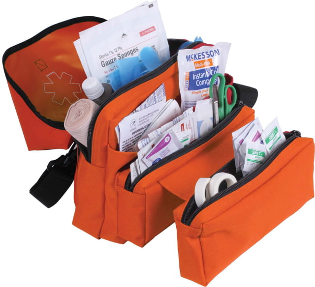 Rothco EMS Medical Field Pouch Orange 28430-Orange - Rothco