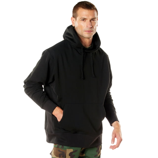 Rothco Rothco Every Day Pullover Hooded Sweatshirt Black 3XL - $43.99 at Optics Planet