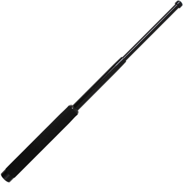 DEMO Rothco Expandable Baton With Sheath Black 21in - Rothco