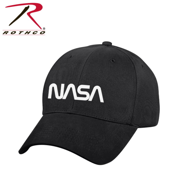 Rothco Rothco NASA Worm Logo Low Profile Cap Black - $15.99 at Optics Planet