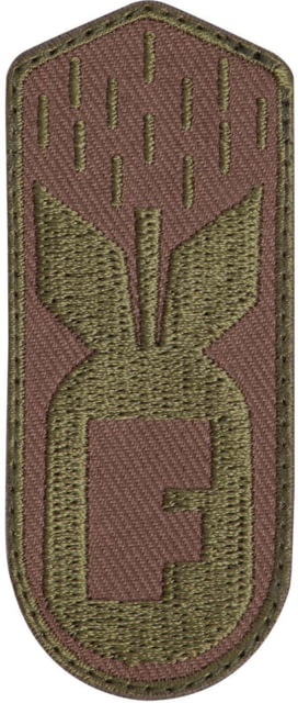 Rothco F-Bomb Patch w/Hook Back Coyote Brown - Rothco