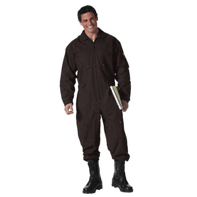 Rothco Flightsuits Black Black-4XL
