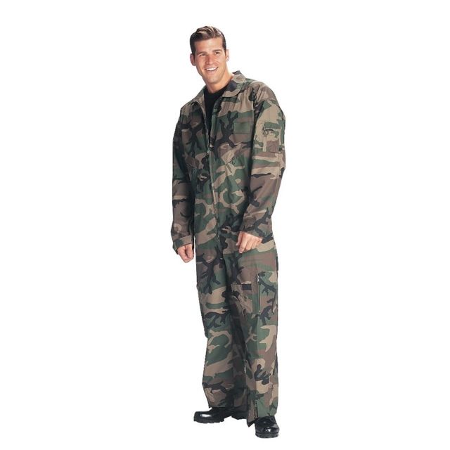 Rothco Flightsuits Woodland Camo M landCamo-M
